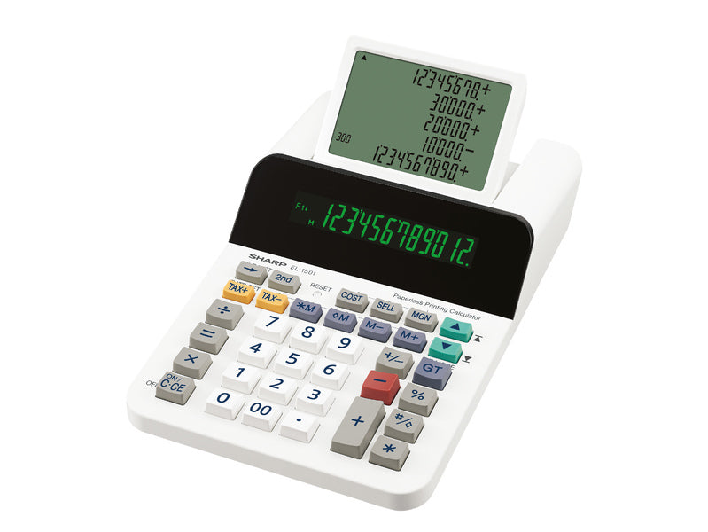 Citizen SH-EL1501 Calculator Sharp EL1501 WIT Desk 12 Ciffer