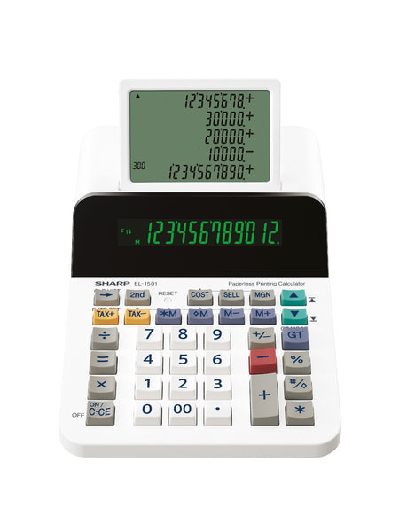 Citizen SH-EL1501 Calculator Sharp EL1501 WIT Desk 12 Ciffer