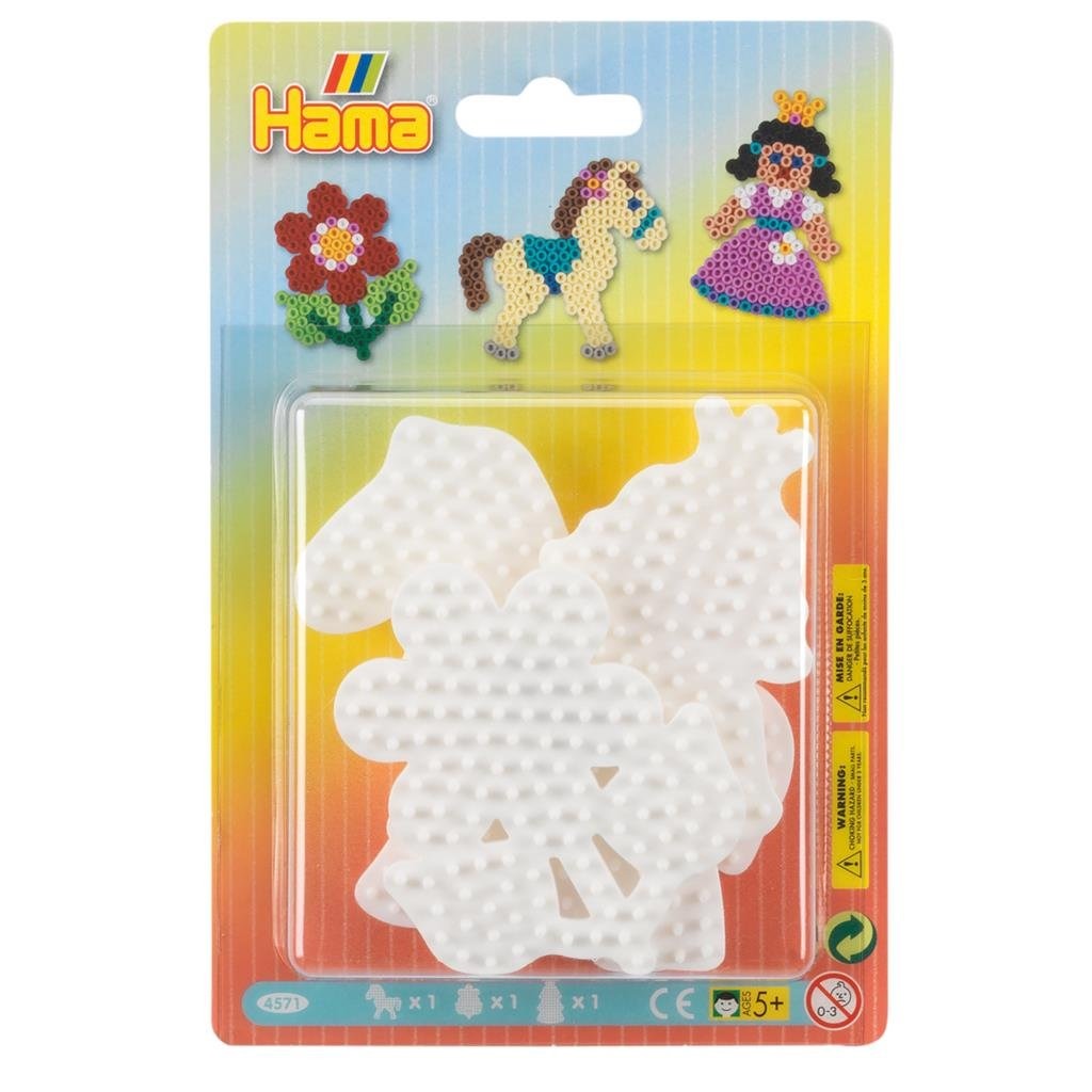 Hama Eisen Bead Teller - Pony, Bloem, Prinzessin