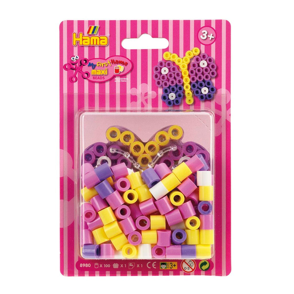 Hama String perle sæt maxi - sommerfugl, 100 ..