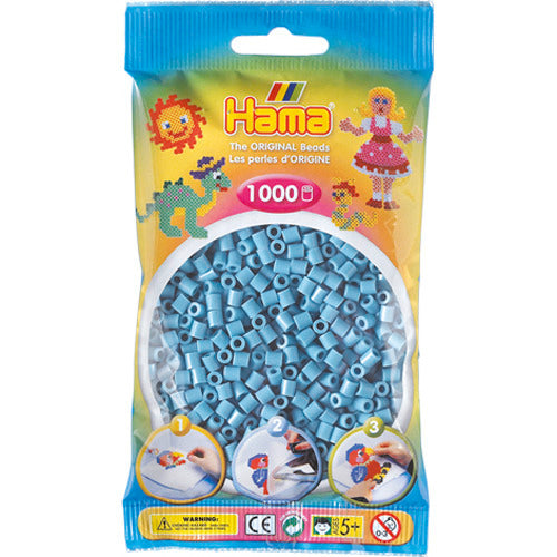 Hama Eisen Perlen 1000 Stéck Türkis