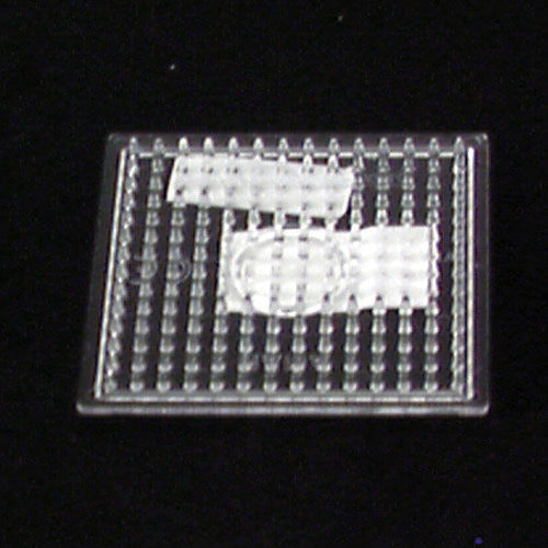 Hama String Beads String Beads Ground Plate Square Small Transparent