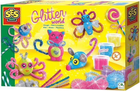 SES Klei - Glitter World