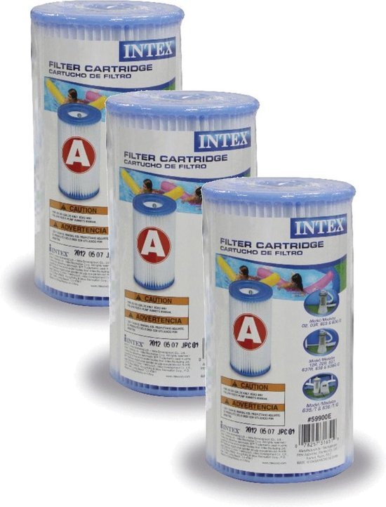 Intex 29003 Triple Filter Cartridge A 3 stykker