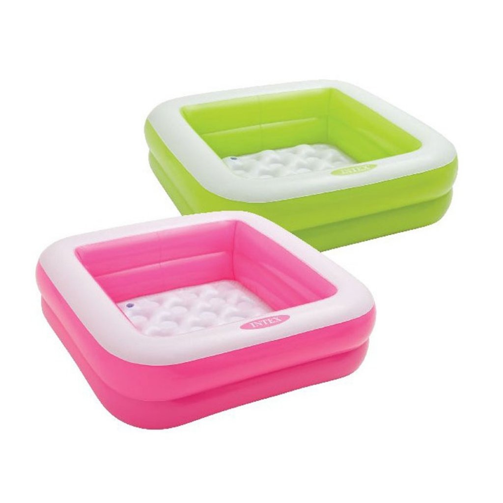 Intex Baby Bath 85x85x23 cm Assorti + Kit di riparazione