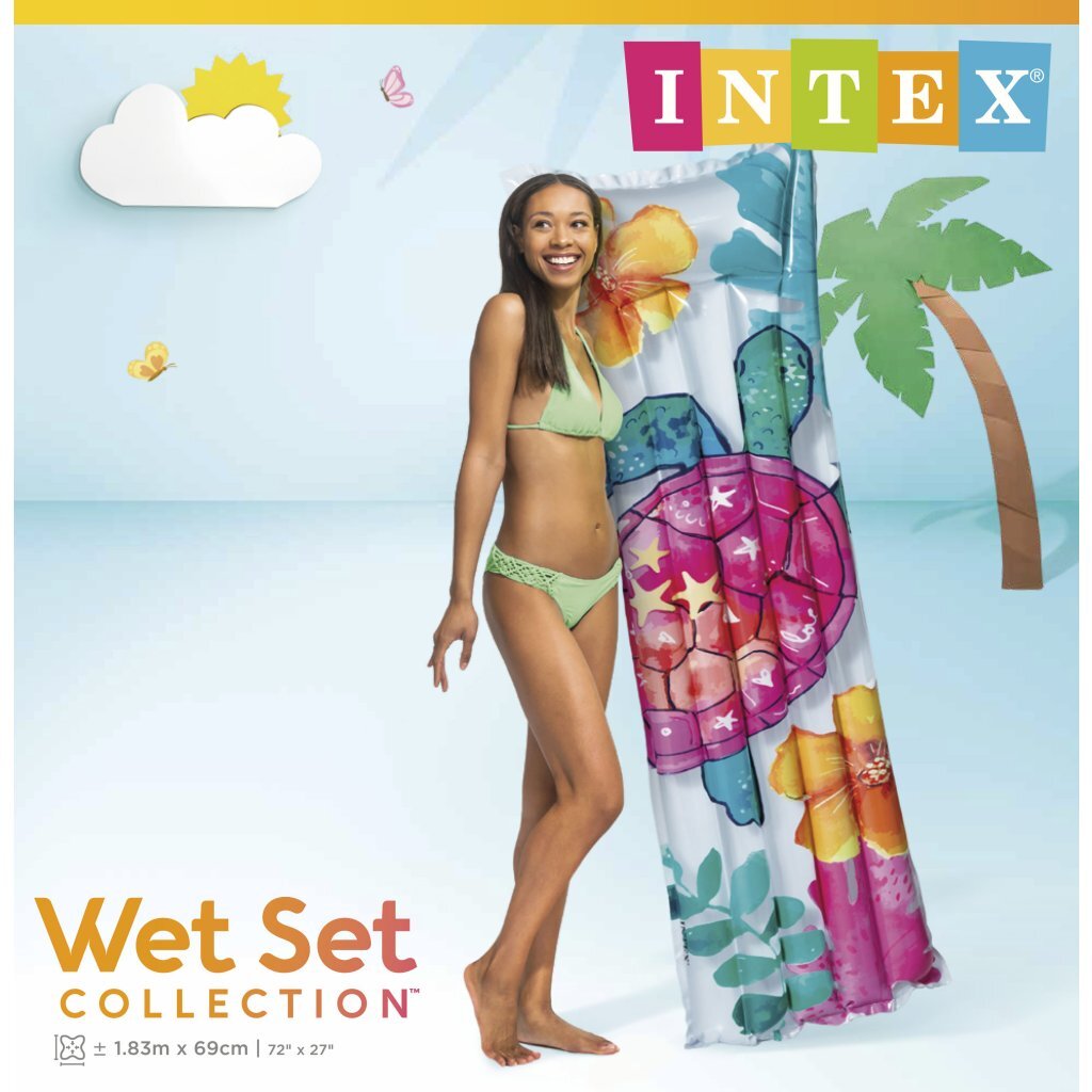 Intex 59720NP våtuppsättning Collection Flower Airbed 183x69 cm