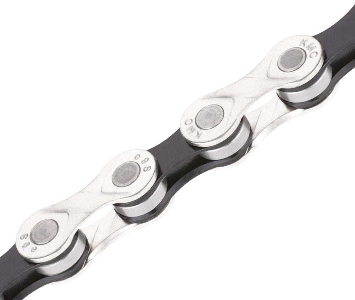 Km c e9 e-bike fietsketting 9 sp 1 2x11 128 136 schakels zilver zwart