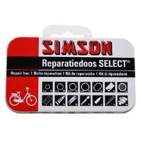 Boîte de réparation Sélectionnez 12,5 cm en aluminium blanc rouge 23 pièces
