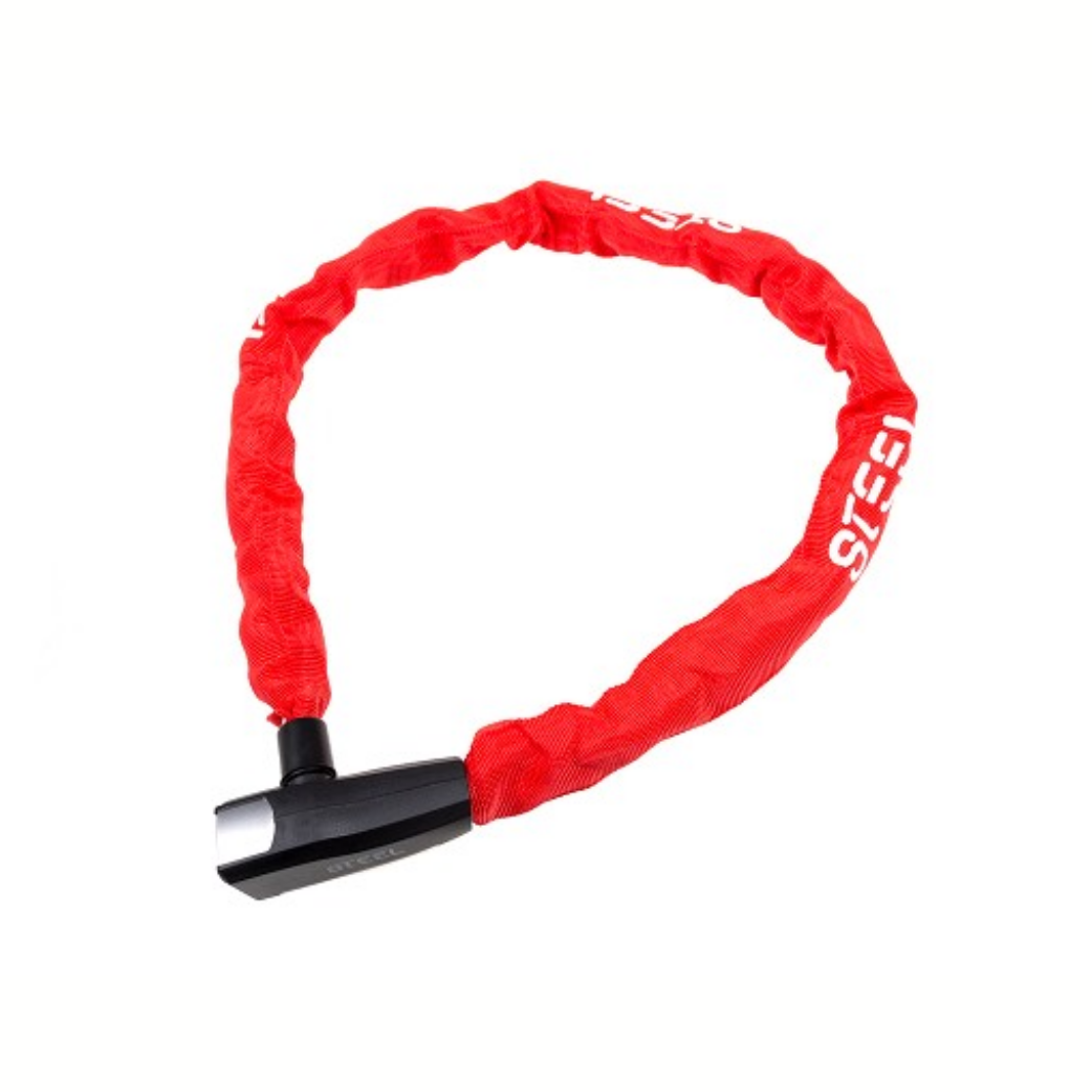 Pro Force Chain lock 8x1200mm red (art-certified)