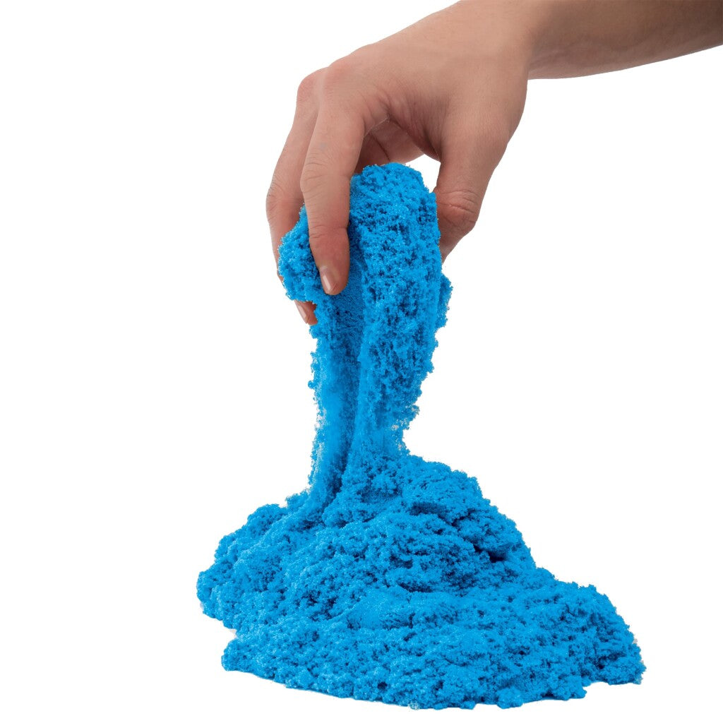 Kinetický písek barva písku modrá 907g
