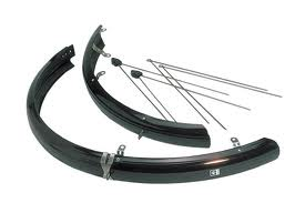 Indstil fedtplader 26 tommer 58 PVC sort Eurofender