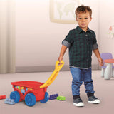 Mega blocks cart with blocks 20-piece