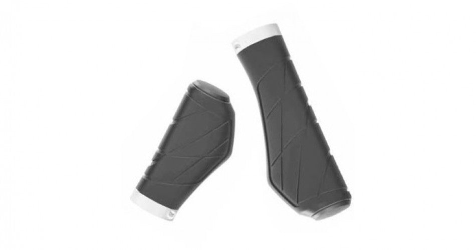 QTCYCHECTECH QT Handles ergonomic with lockkring (22.3) 95 130mm black on map