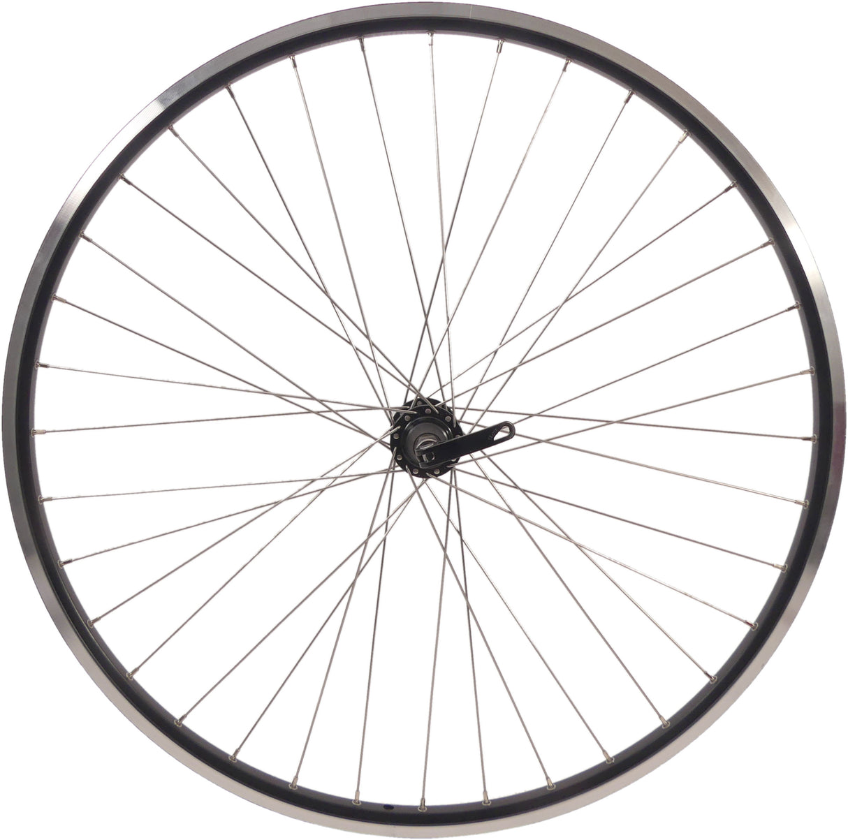 Rodi baghjul Connect 28 8 9 10 Speed ​​622 x 19 med hurtig frigivelse og rustfrit stål eger - sort