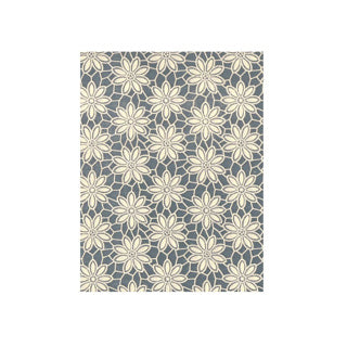 Via Chasse Tablesail White Lace Flower