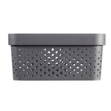 Curver Infinity Dots Storagebox 11L antracyt