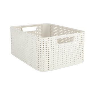Kosz magazyny w stylu Curver 18L White