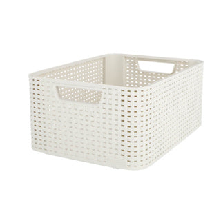 Kosz magazyny w stylu Curver 18L White