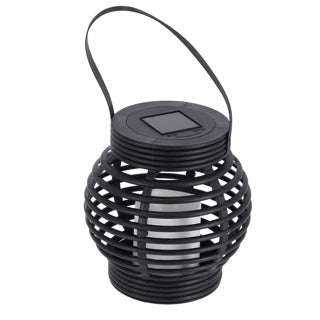 Grundig Soloar LED lanterne 15x16 cm sort