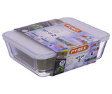 Pyrex Cook Freeze Bakar rätter Rektangeluppsättning av 2 22 x 17 och 24 x19 cm