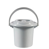 Curver toiletemmer 5l lichtgrijs