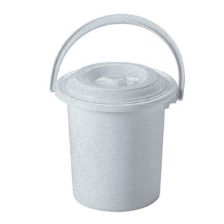 Curver toiletemmer 5l lichtgrijs