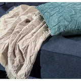 Dutch decor florine plaid 140 x 180 cm pumice stone