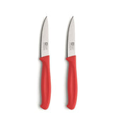 De Richardson Shuffield Richardson Sheffiisch Schilmes 2-Stéck Edelstahl Rot