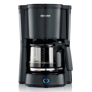 Severin ka 9554 caffettiera scuro inox