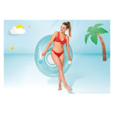 INTEX - Barered Lounge Chair for the Water -Pink