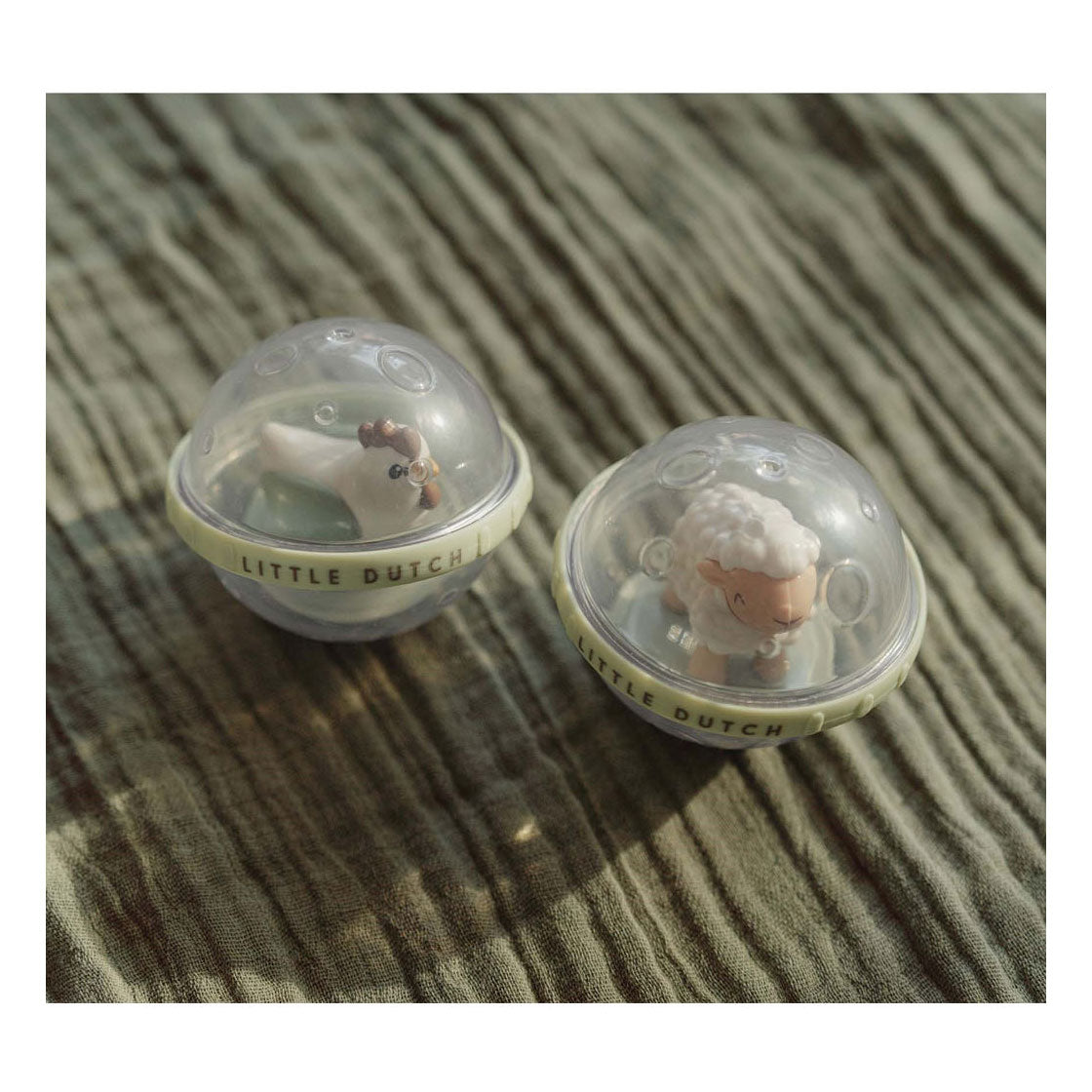 Boules rotatives de petite ferme néerlandaise, ensemble de 2