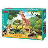Kubická zábava 3D puzzle žirafa