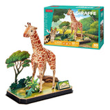 Kubická zábava 3D puzzle žirafa