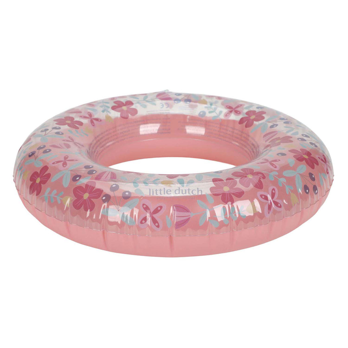 Kleng hollännesch rosa Blummen Schwammking Ring, 50cm