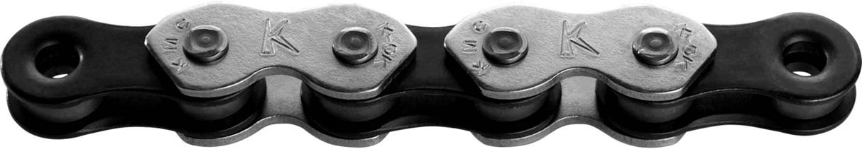 KMC K1 Rower Chain 1 2x1 8 112 Srebrny srebrny czarny w pudełku