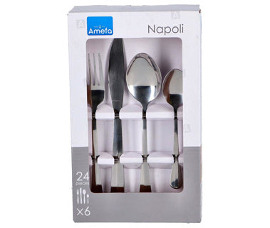 Amefa cutlery set napoli 24 -piece