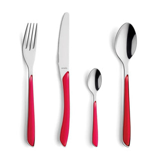 AMEFA CUALLERY SET ECLAT Raspberry de 24 piezas