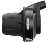 Shimano draaiversteller (links) 3 speed tourney sl-rv400 - zwart
