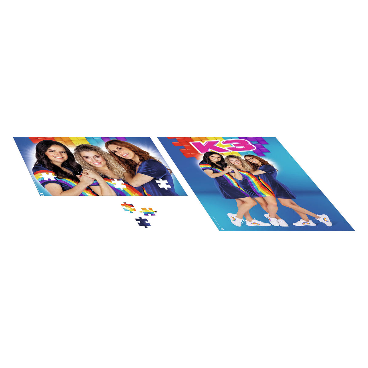 K3 Puzzle with poster, 104st.