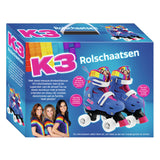 Studio 100 K3 roller skating rainbow, size 30-33
