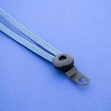 Qibbel Widk Snelbinder Explorer 20 Schwarze Klammern Blau Weiß