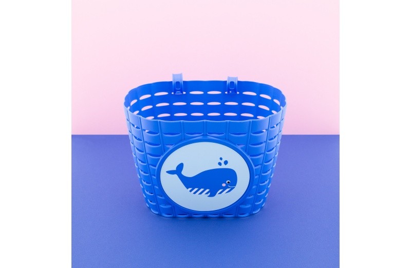 Qibbel Widek children's basket Explorer Splashy Whale Blauw