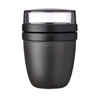 Mepal Lunchpot Ellipse Nordic Black 500 + 200 ml
