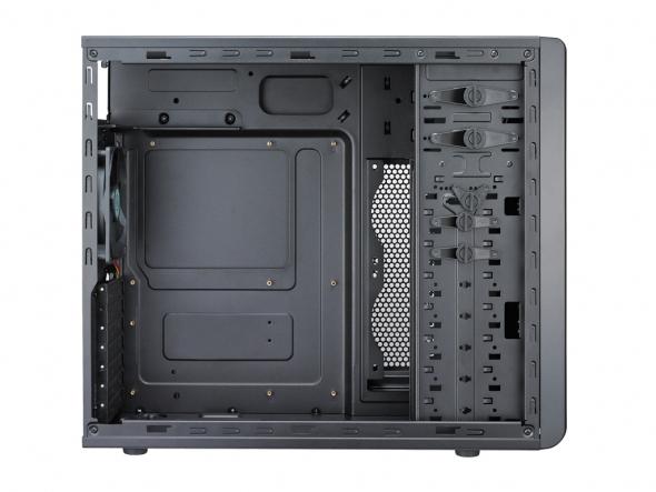 Cooler Master FOR-500-KKN1 CM Force 500 [ATX 5.25x2 3.5x8 PCIX10 FAN X2 Black]