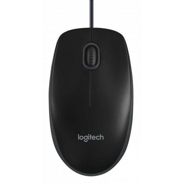 Logitech B100 optična miška USB za poslovanje
