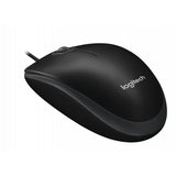 Logitech B100 optična miška USB za poslovanje