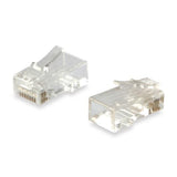 Utrusta 121144 RJ45 -anslutningsuppsättning på 100 st, UTP, CAT.6