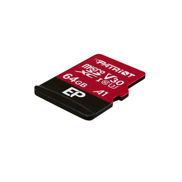 Patriot Patriot PEF256PEP31MCX EP Series High Performance Micro SDXC, 256 GB, 4K, V30 A1, 100 80 MB S