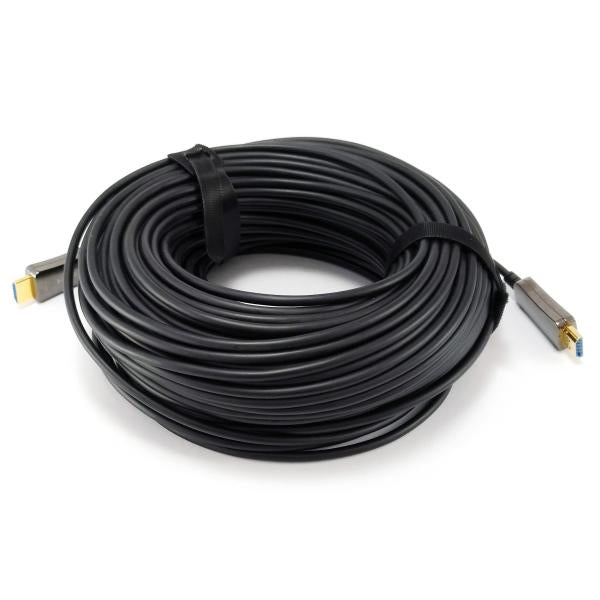 Utstyr 119430 HDMI 2.0 Aktiv optisk kabel, HDMI Type A -> HDMI Type A 3D, 18 Gbit S, 30M, Black