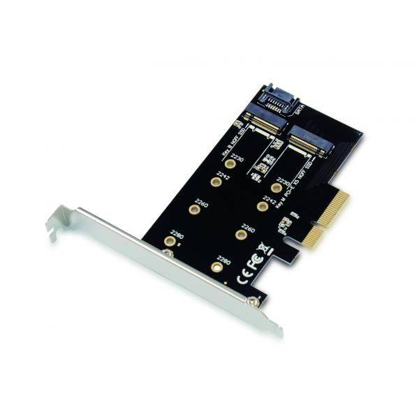 Conceptrononronon Erick05B m.2 NVME SSD Adapter, PCie 3.0, M.2, passiv, déi 32 GBits